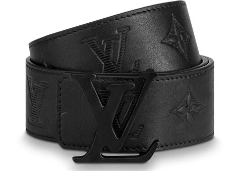 lv men belt black